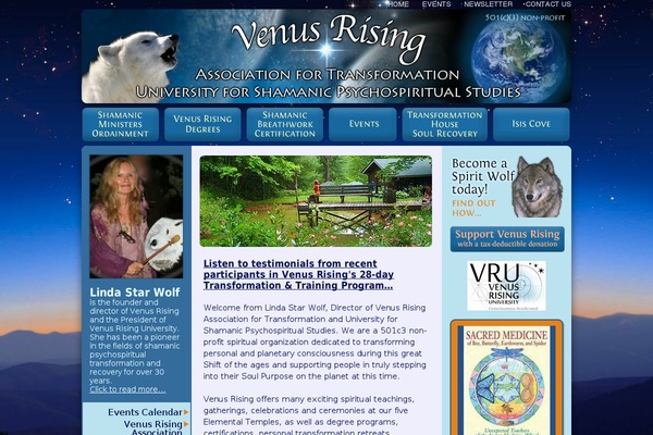 lindastarwolf.com site used Venusrising