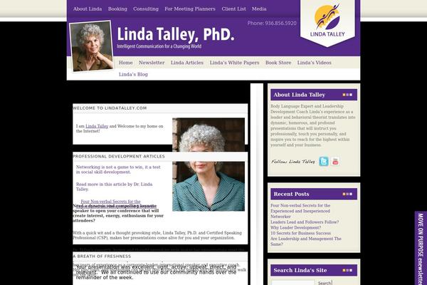 lindatalley.com site used Lindatalley