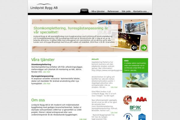 lindqvistbygg.se site used Lindqvistbygg