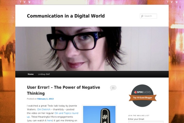 Twenty Eleven theme site design template sample