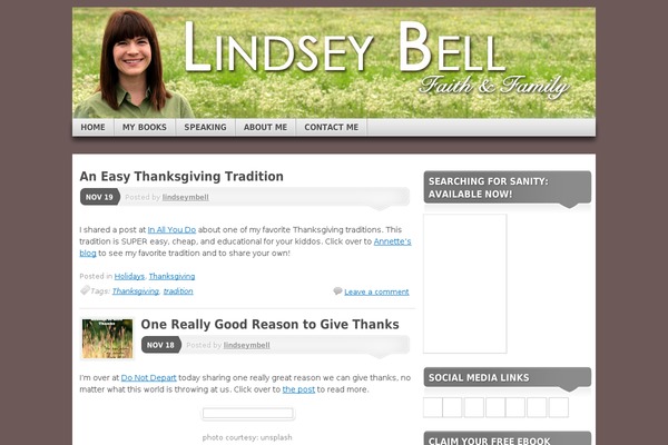 Spacious theme site design template sample