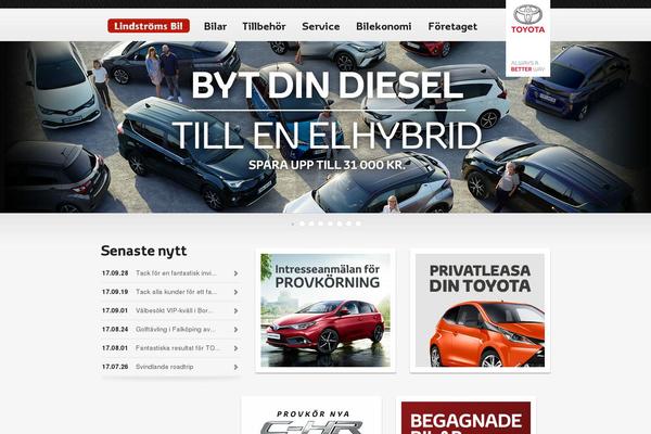 lindstromsbil.se site used Toyota-newse