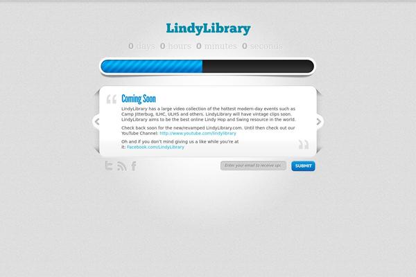 lindylibrary.com site used Wpre