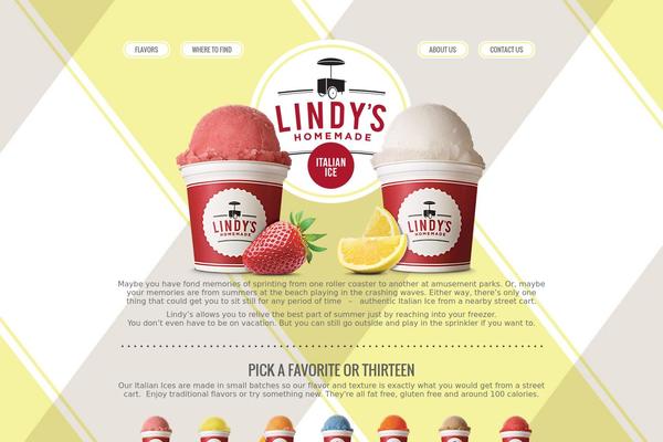 lindysitalianice.com site used Lindys