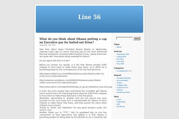 line56.com site used Circlesofsustainability