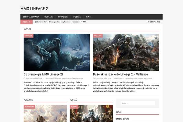 lineage2-info.pl site used MH Magazine