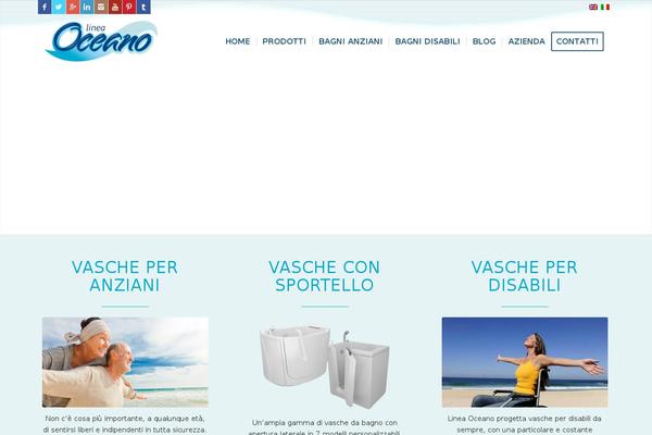 lineaoceano.it site used Alkimedia