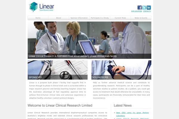 linear.org.au site used Linear