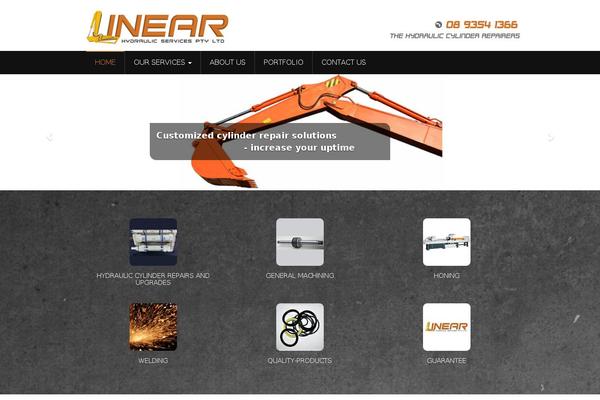 linearhydraulics.com.au site used Linear