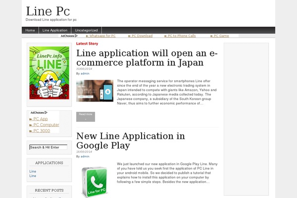 Magazine Basic theme site design template sample