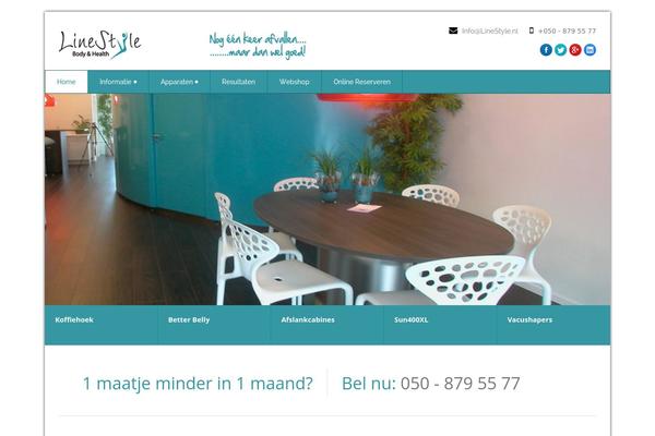 linestyle.nl site used Healthcentre-pro