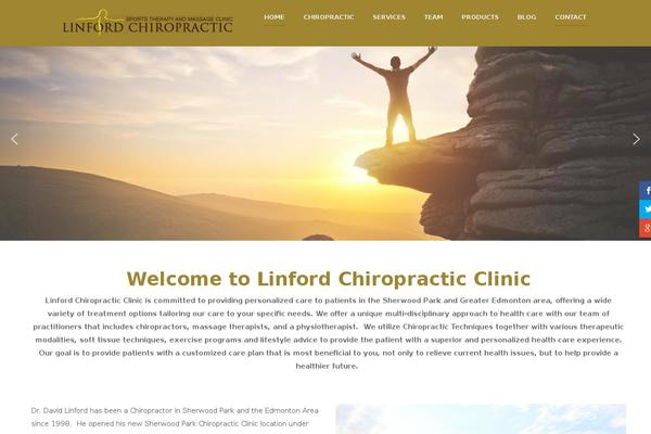 linfordchiropractic.ca site used Instantedit