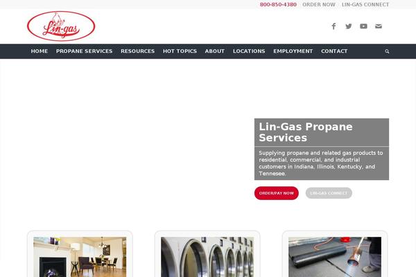 Enfold theme site design template sample
