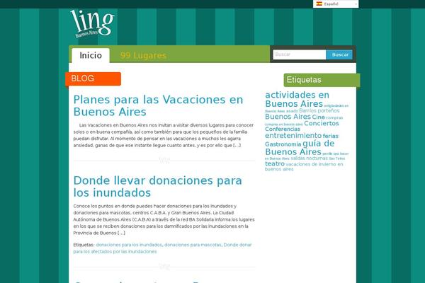 lingbuenosaires.com site used Ling-3.0