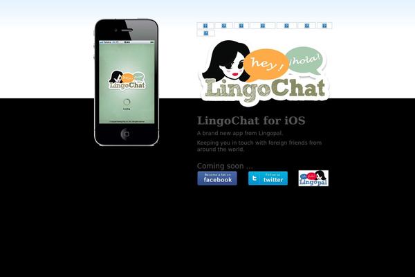 lingochat.com site used Comingsoon