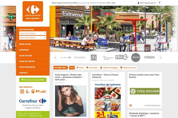 lingostiere.fr site used Carrefour