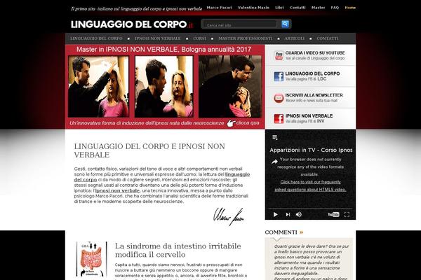 linguaggiodelcorpo.it site used Faculty-child