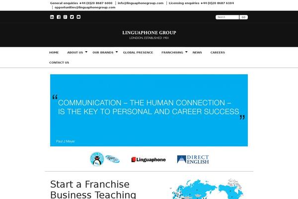 linguaphonegroup.com site used Linguaphone-group
