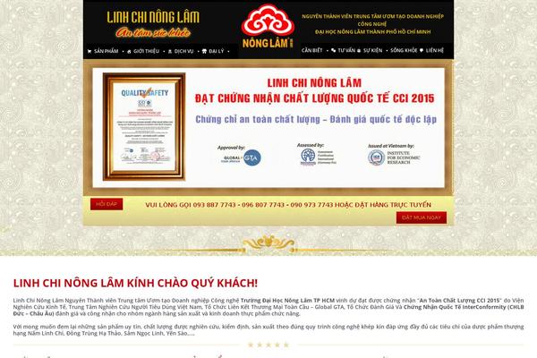 linhchinonglam.com site used Linchi