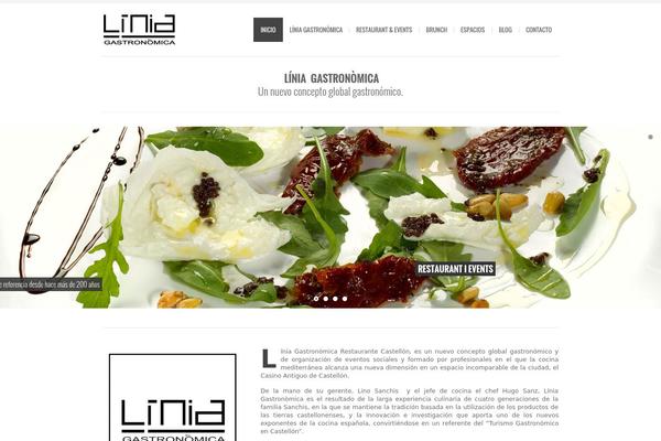 liniagastronomica.com site used Liniagastronomica