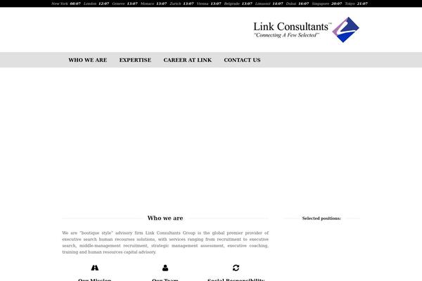 Total theme site design template sample