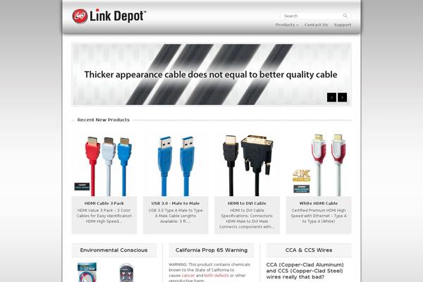 link-depot.com site used Bizz
