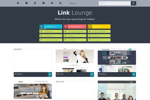 link-lounge.com site used Linklounge2