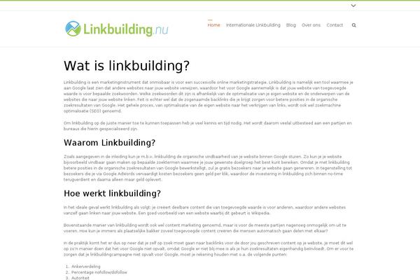 linkbuilding.nu site used 3Clicks