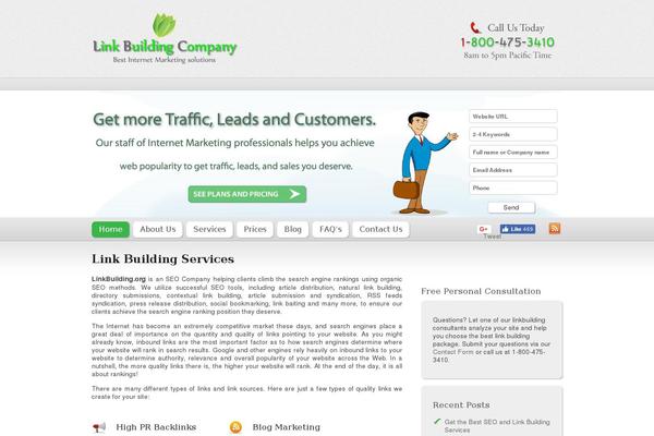 linkbuilding.org site used Linkbuilding