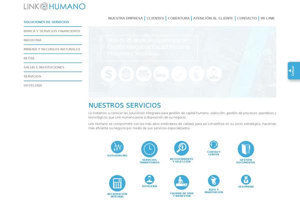 linkhumano.cl site used Linkhumano2016