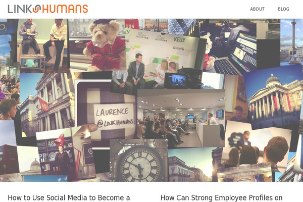 linkhumans.com site used Link-humans