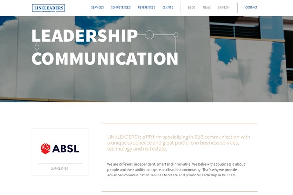 linkleaders.pl site used Primespeakers