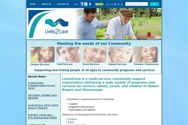 links2care.ca site used Links2care_theme