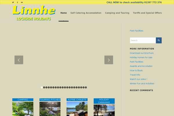 linnhe-lochside-holidays.co.uk site used Benchpress