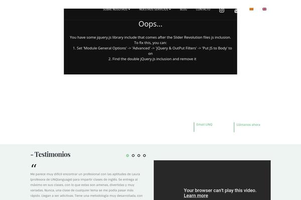 Porto theme site design template sample