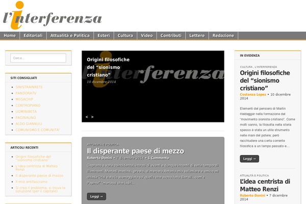 linterferenza.info site used Linformazione