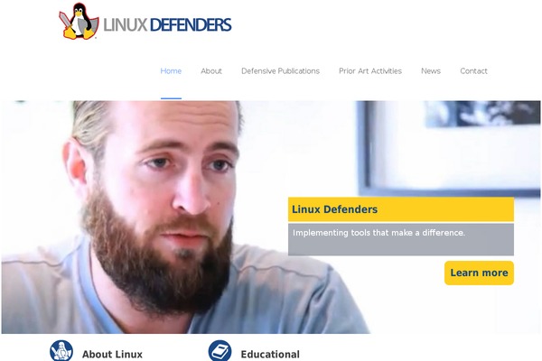 linuxdefenders.org site used Linuxdefenders