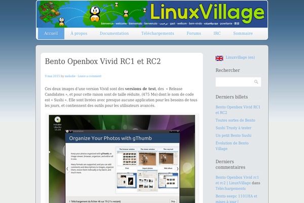linuxvillage.org site used Mosaic