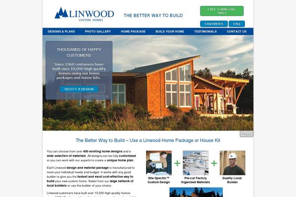 linwoodhomes.com site used Linwood-divi