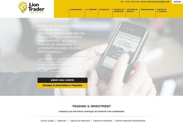 lion-trader.com site used Liontrader