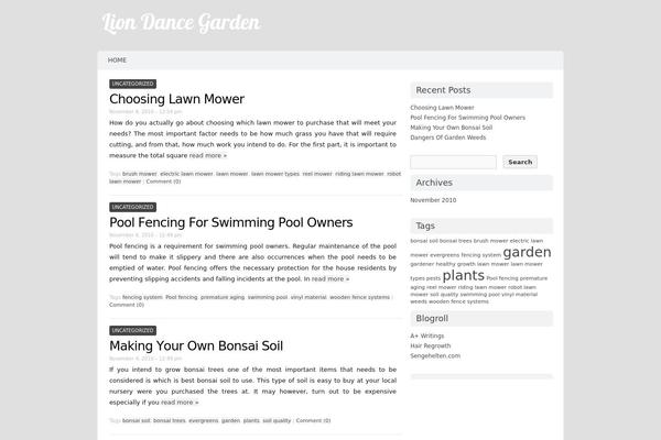 Codium theme site design template sample