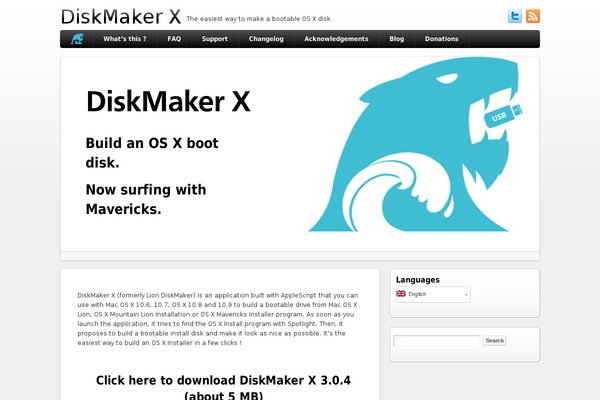 liondiskmaker.com site used Cleverfiles