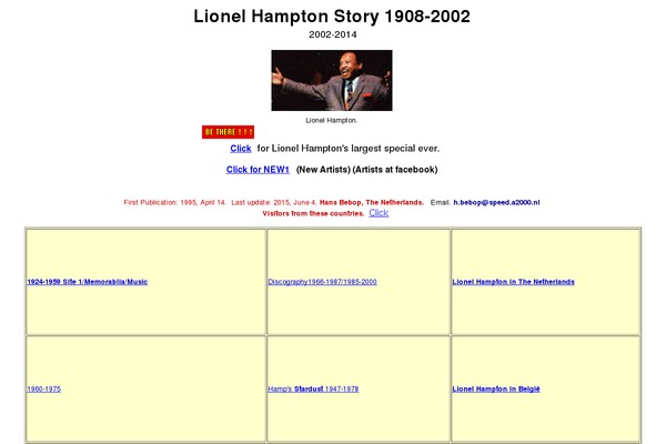 lionelhampton.nl site used Cz-theme