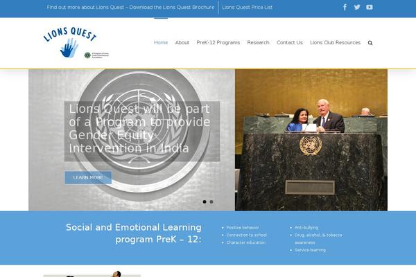 Avada theme site design template sample