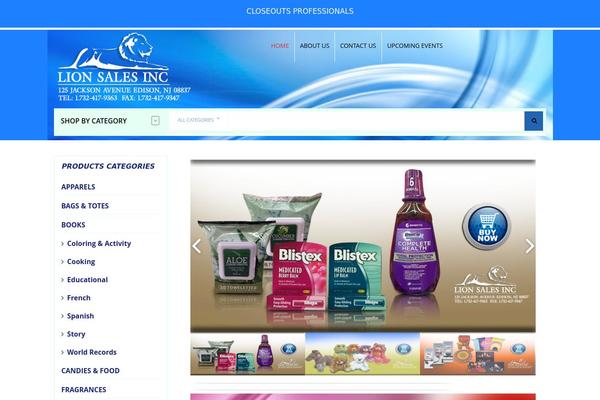 Nielsen theme site design template sample