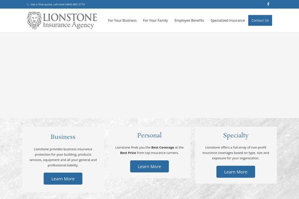 Impreza theme site design template sample