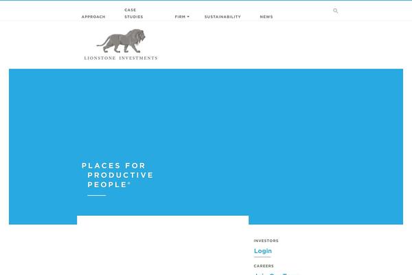 lionstone theme websites examples