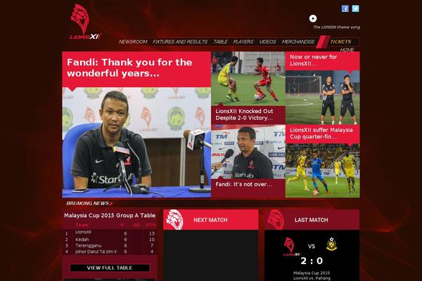 lionsxii.sg site used Lionsxii