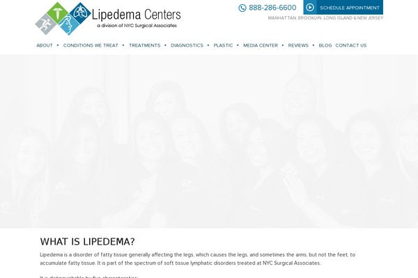 lipedemasurgery.com site used Nychernia