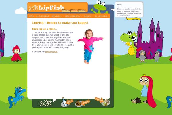 lipfish.com site used Lipfish
